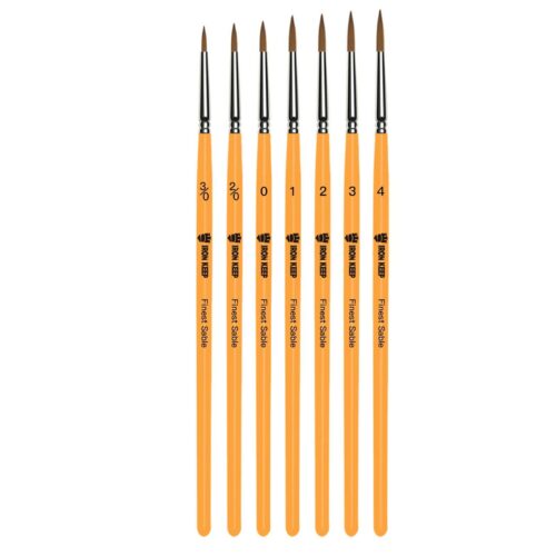 Iron Keep Finest Sable Brushes for Miniature Painting